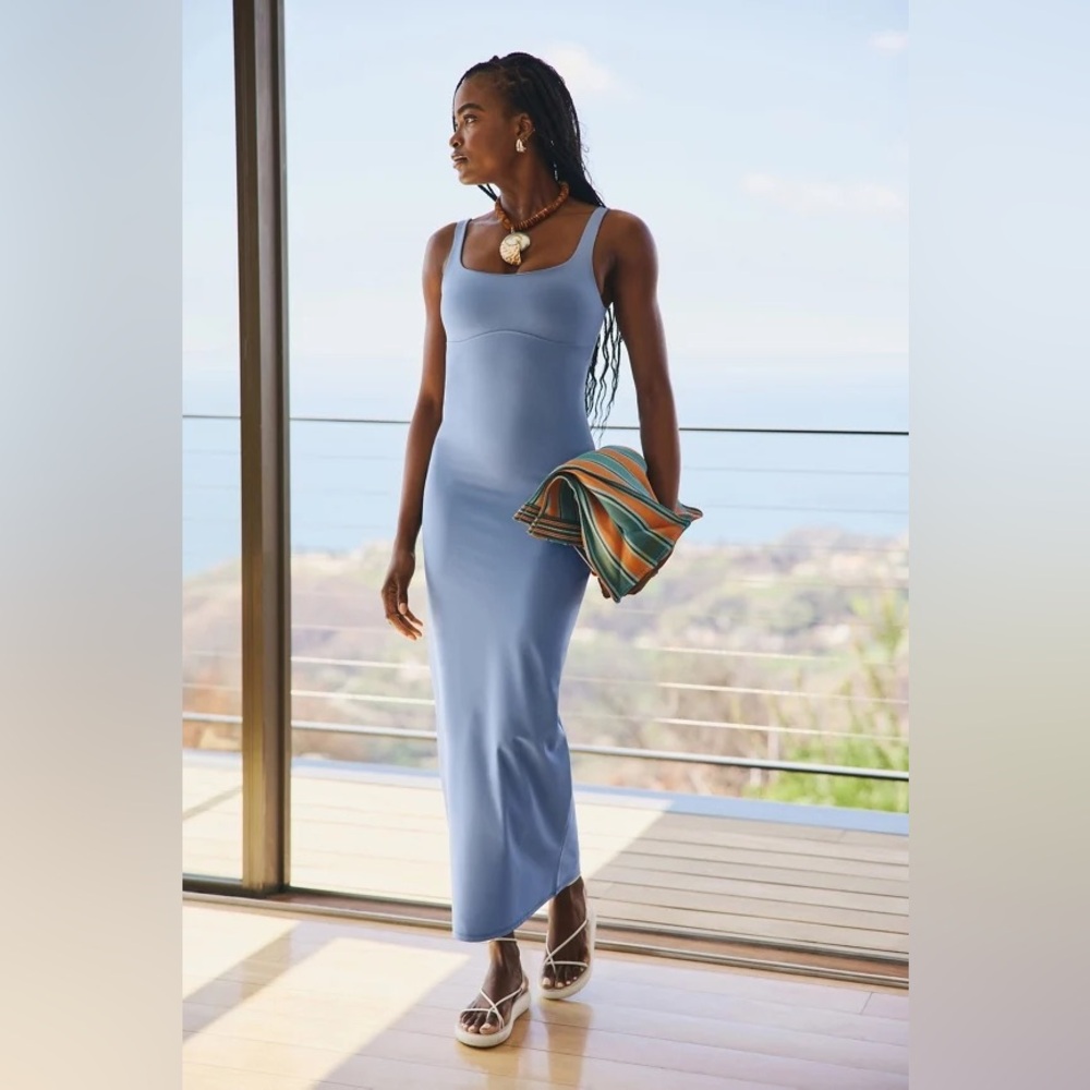 NEW! Fabletics Pureluxe Maxi Dress